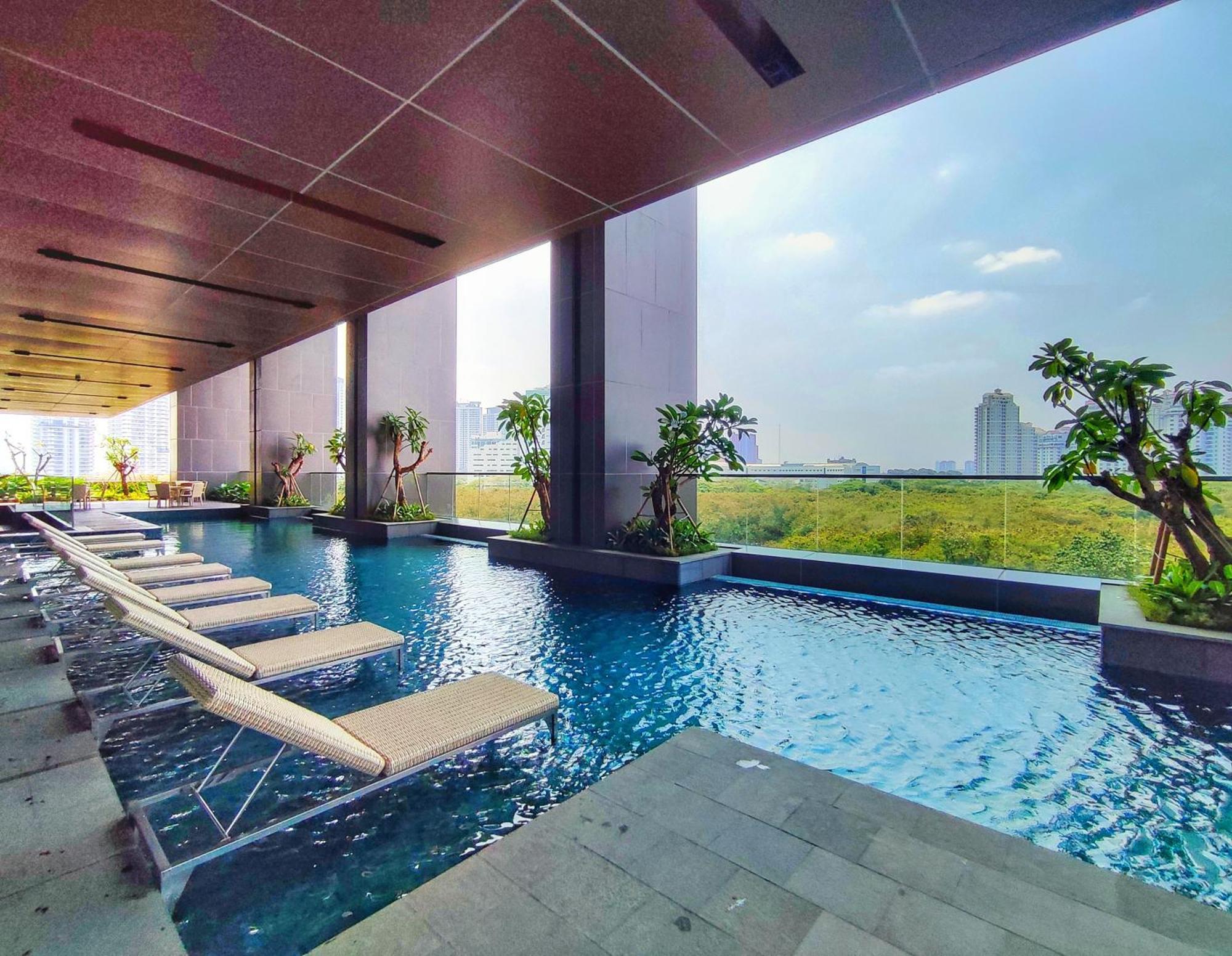 Appartamento Brand New 2Br Apt Menara Jakarta, Jkt Inter Expo Esterno foto